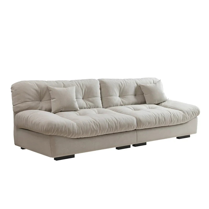 105 Minimalist Cloud Loveseat Sofa with Two Cushions - image 10