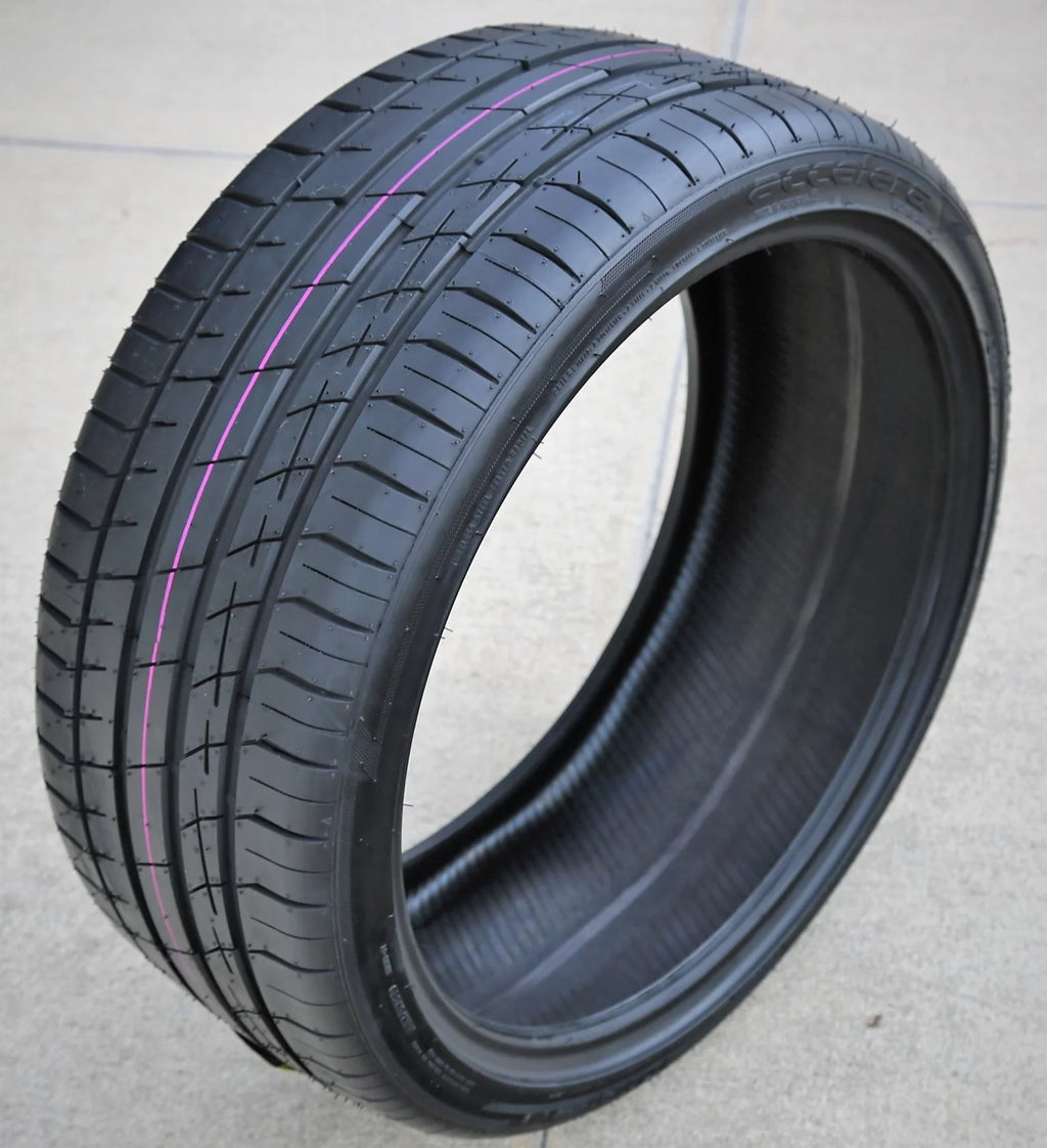A set of 4 (quad) 285/35R21 ZR 105Y XL A/S performance tires - image 8