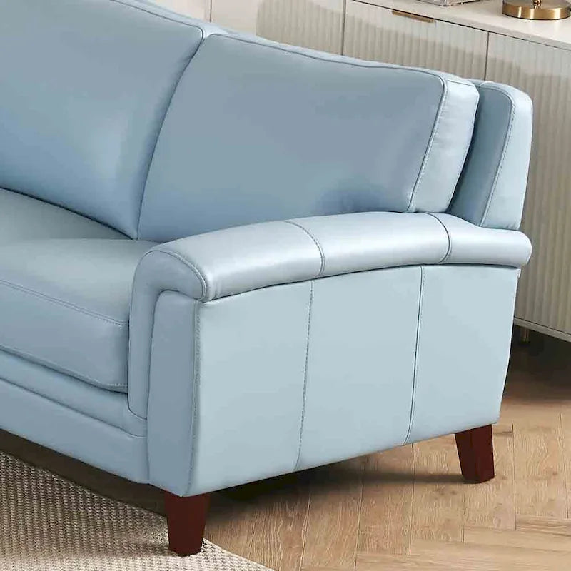 Hydeline Westcott Premium Top Grain Leather Sofa with Memory Foam and Spring Support - image 14