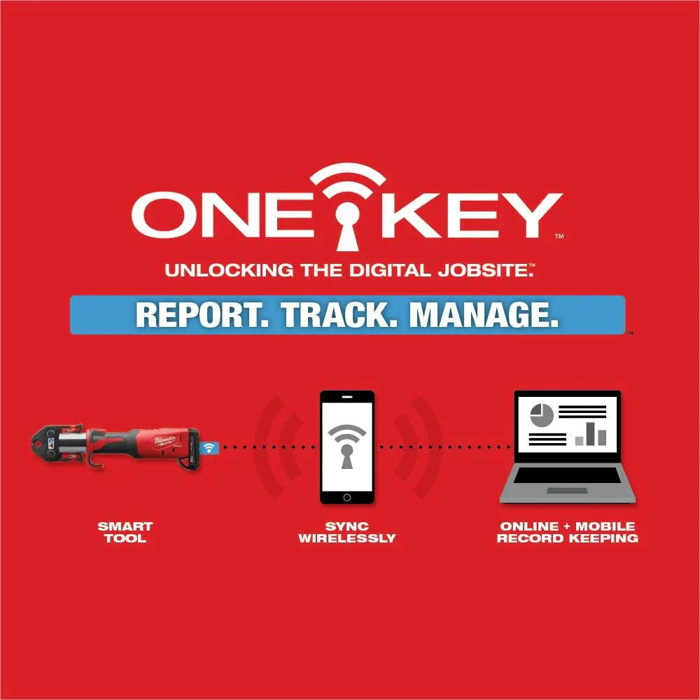 Milwaukee M18 FORCE LOGIC crimping tool with ONE-KEY and 1/2 - image 9