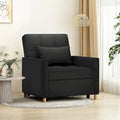 AECOJOY 3-in-1 Convertible Sleeper Sofa Chair with Pillow and Adjustable Backrest - image 4