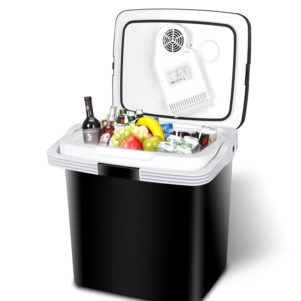 Newest Portable Iceless Thermoelectric Cooler Warmer Low Noise Car Electric Refrigerator Mini Fridge for Car Travel Trip Cami