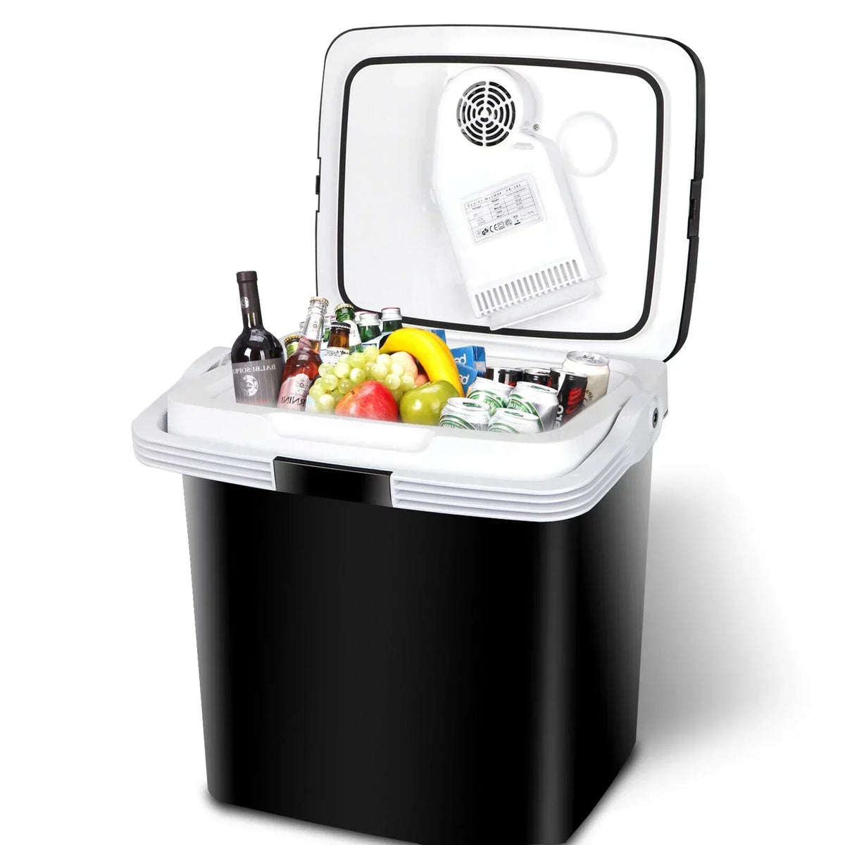 Newest Portable Iceless Thermoelectric Cooler Warmer Low Noise Car Electric Refrigerator Mini Fridge for Car Travel Trip Cami