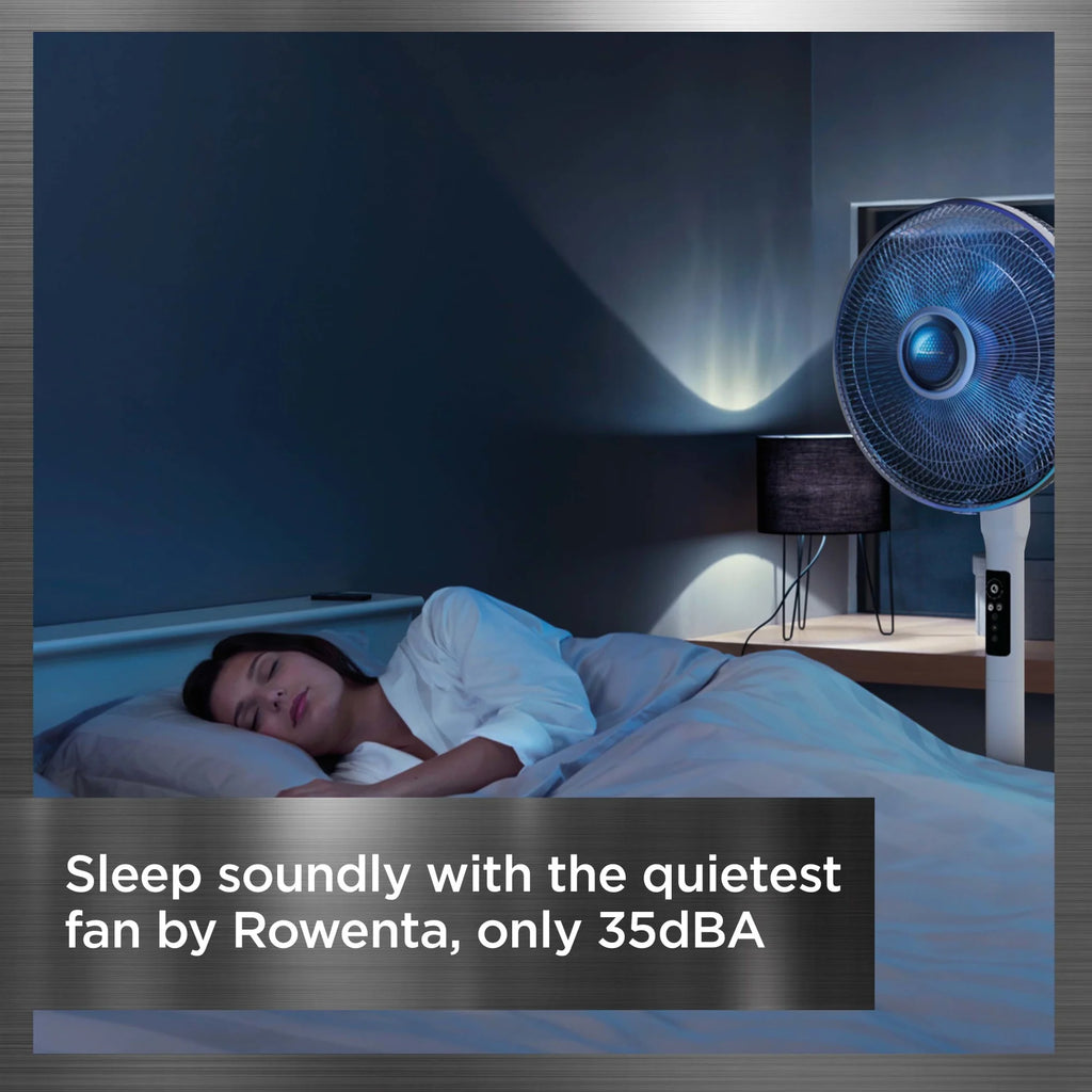 Rowenta Turbo Silence Standing Floor Fan with Remote, 53 Inch, Portable, 5 Speeds, VU5670 - image 33