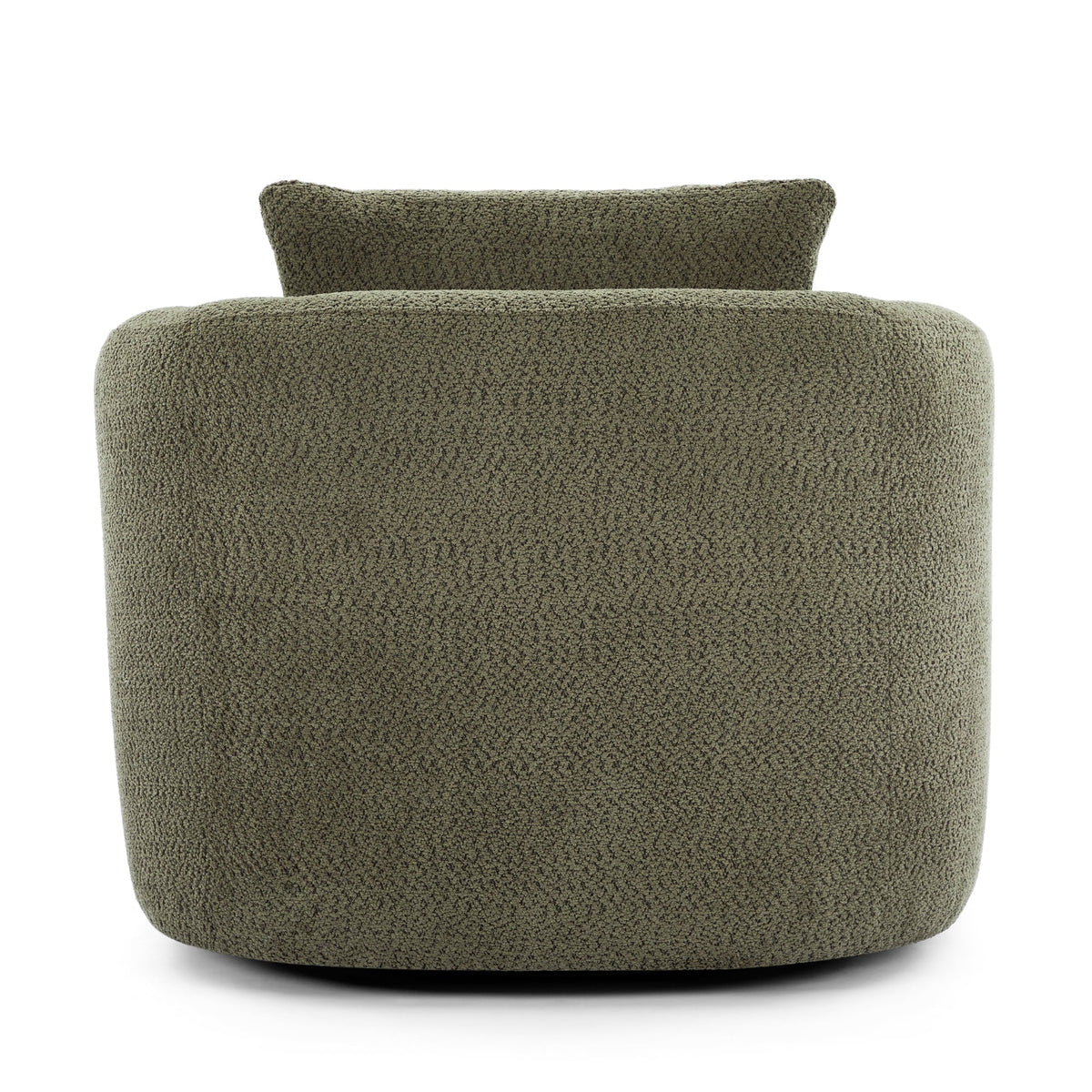 Harper & Bright Designs 360- Swivel Accent Chair, Barrel Chair Swivel Upholstered Sofa Chair with Cushion for Living Room Office, Beige - image 36