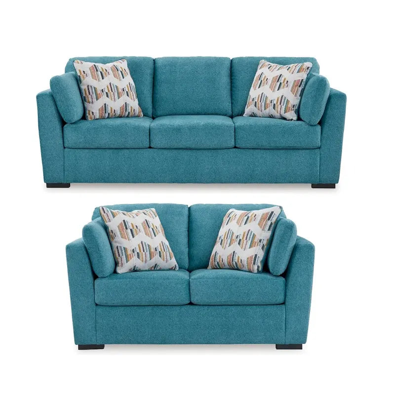 Roundhill Furniture Clareen 2-Piece Sofa and Loveseat Living Room Set - image 14