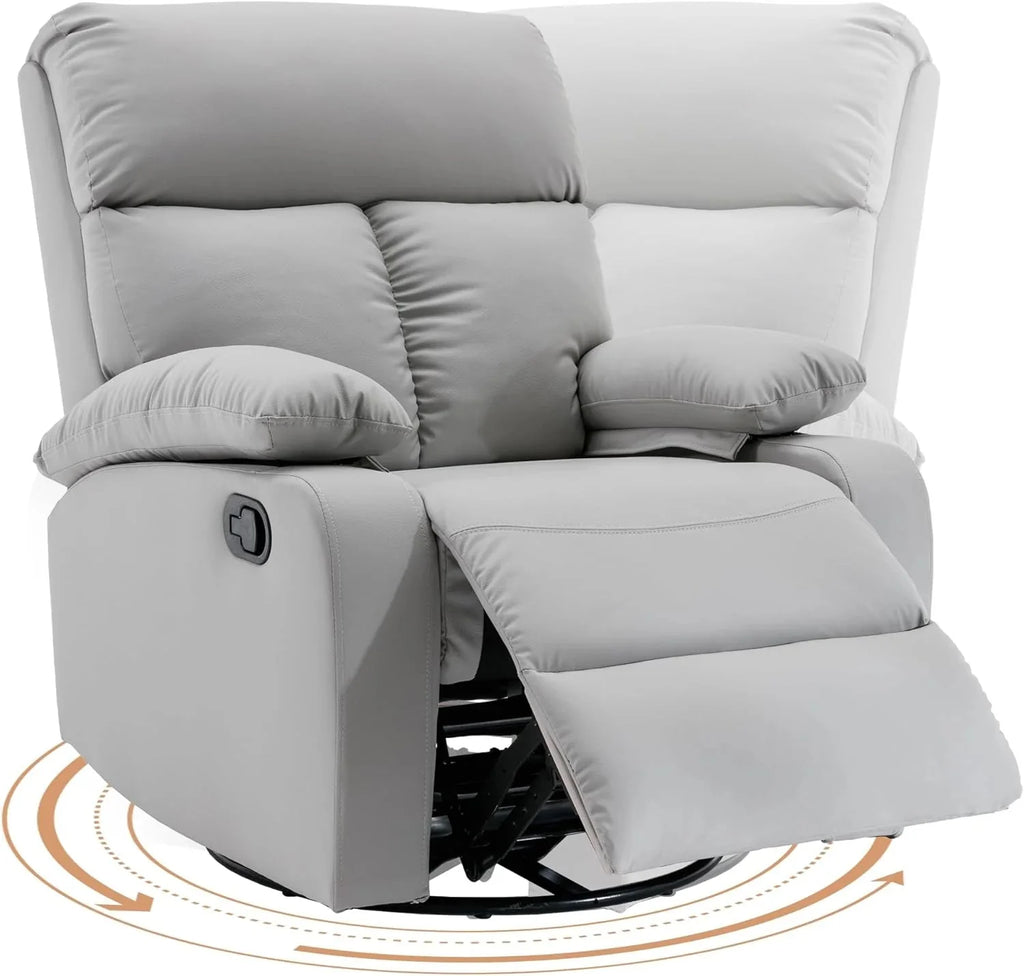 Small Swivel Rocker Recliner Chair for Compact Spaces - image 4