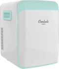 Cooluli Classic Turquoise 15 Liter Compact Portable Cooler Warmer Mini Fridge for Bedroom, Office, Dorm - image 1