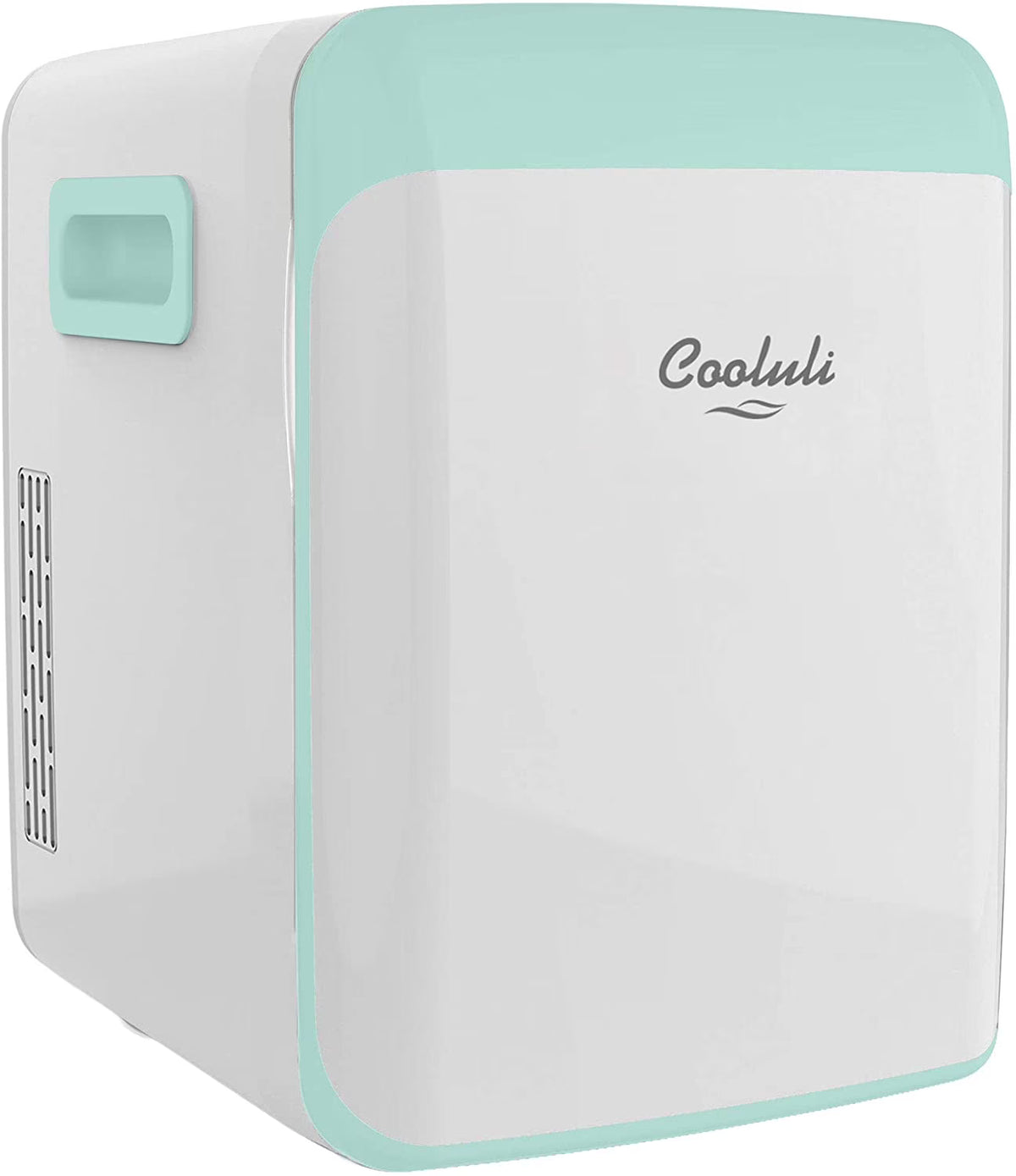 Cooluli Classic Turquoise 15 Liter Compact Portable Cooler Warmer Mini Fridge for Bedroom, Office, Dorm - image 1