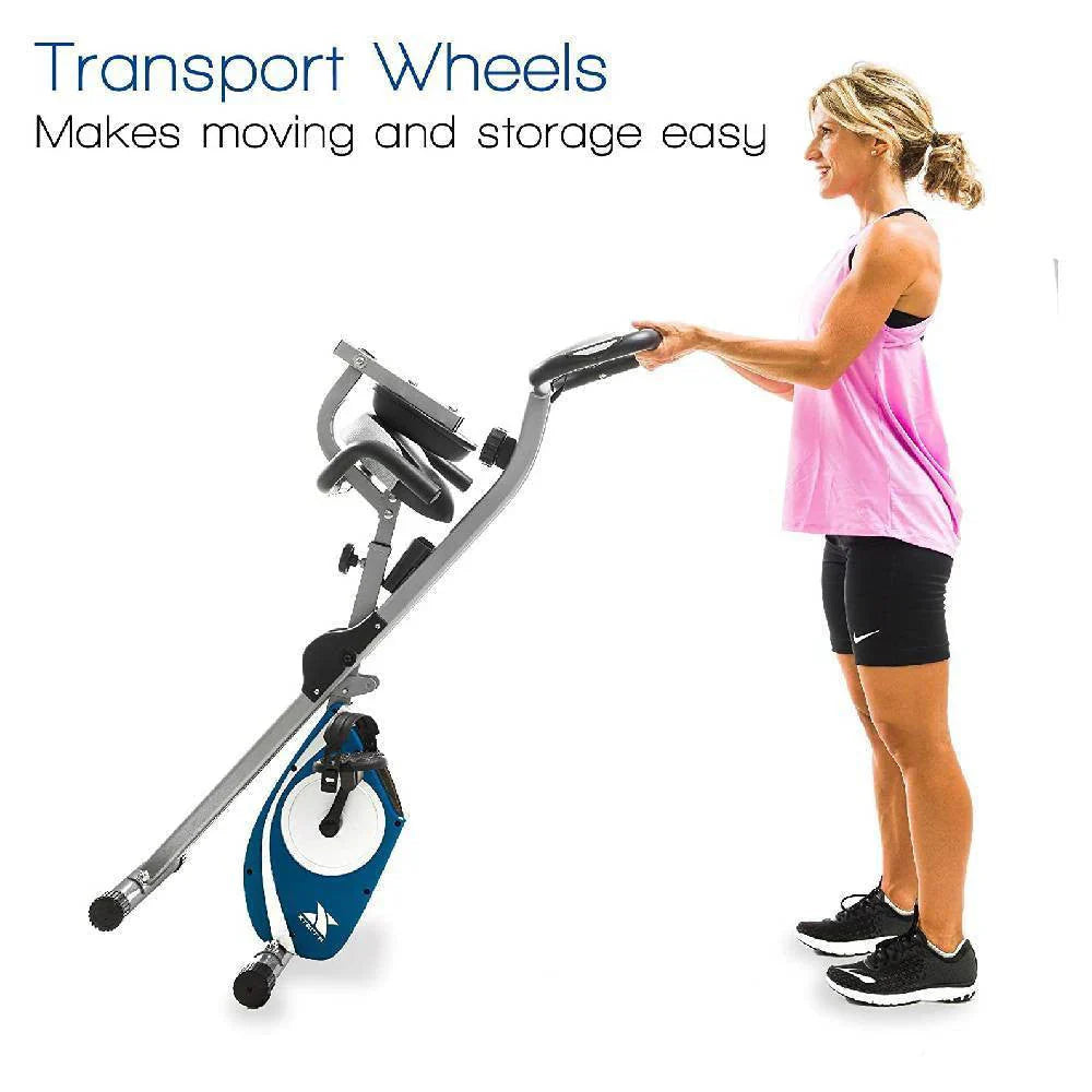 FB350 Folding Exercise Bike, Silver - image 5