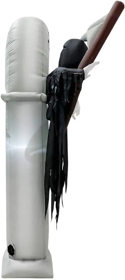 Halloween Inflatable Grim Reaper's Arch, 7.8 ft.