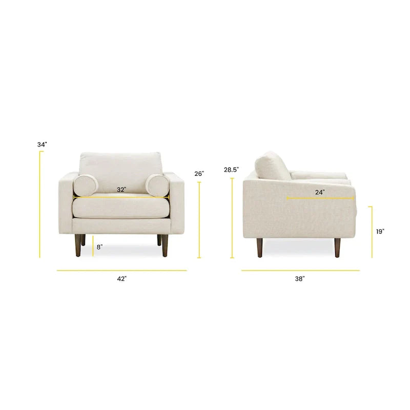Poly & Bark Napa Upholstered Lounge Chair - image 30