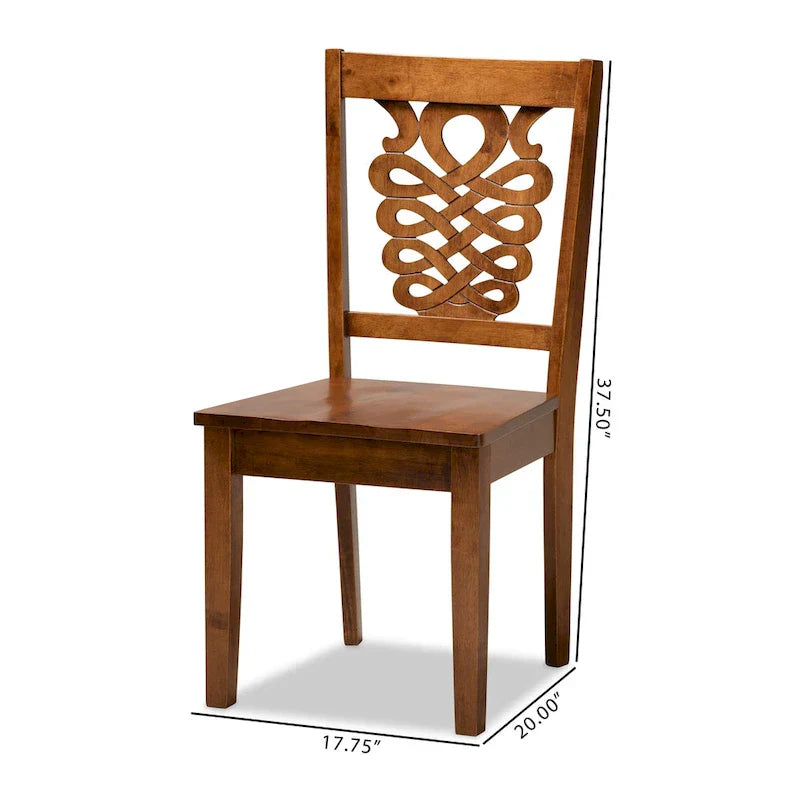 Gervais Modern Transitional 2-Piece Dining Chair Set - image 20