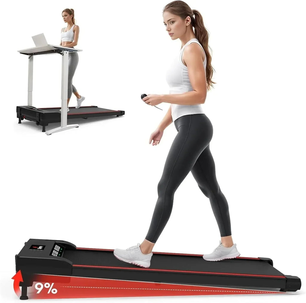 Walking Vibration Pad with APP, 3 in 1 Under Desk Treadmill, 2.5HP Low Noise Walking Treadmill Pad with Remote Control,Portab