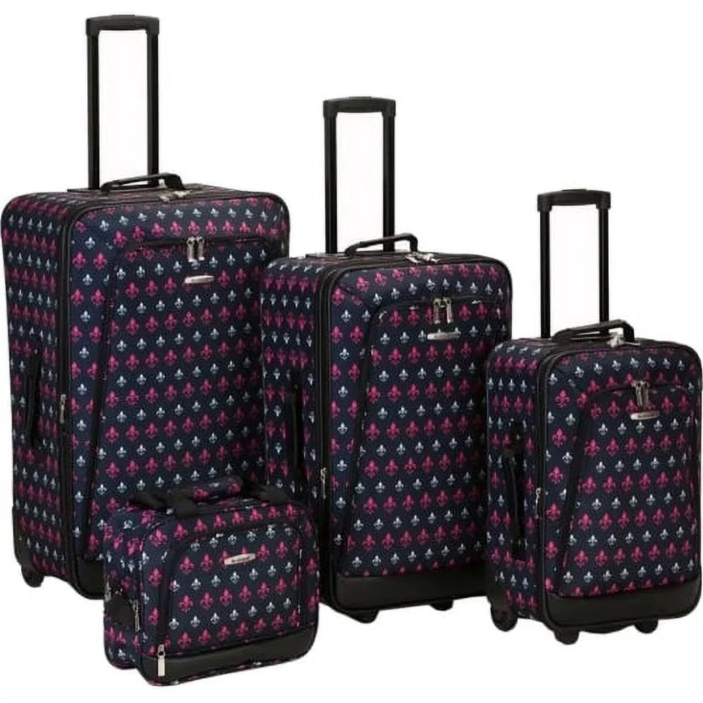 Rockland Luggage Softside 4 Piece Luggage Set, F109 - image 3
