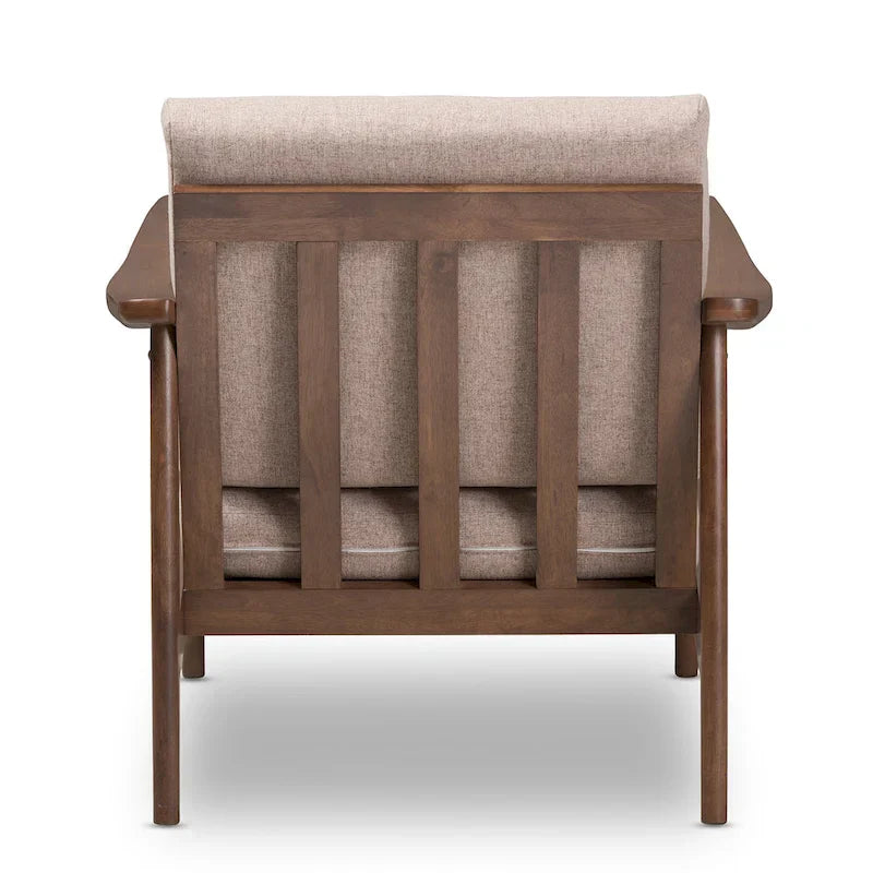 Baxton Studio Mid-Century Modern Lounge Chair - image 18