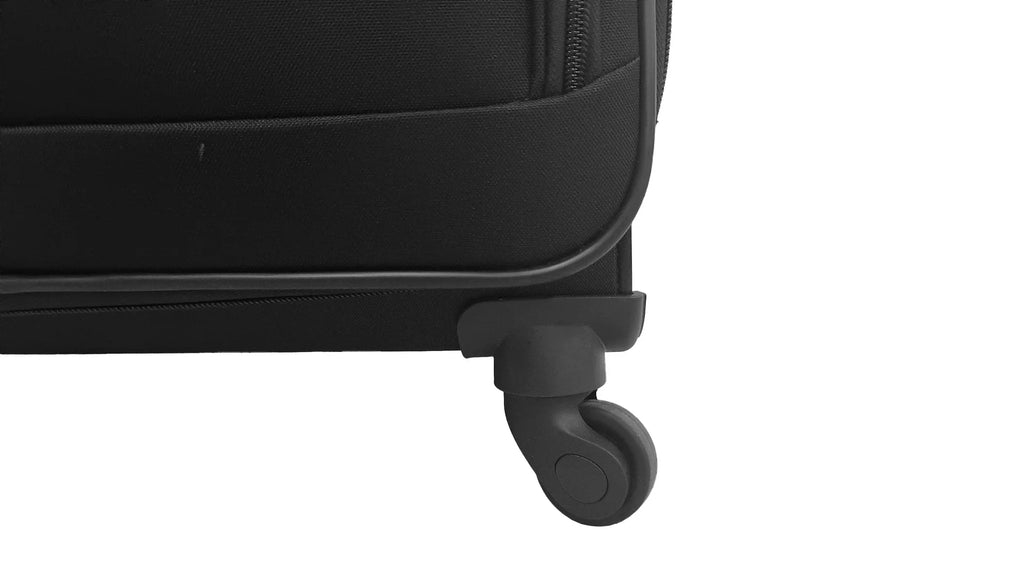 Protege 4-Piece Softside Luggage Set, Black - image 2