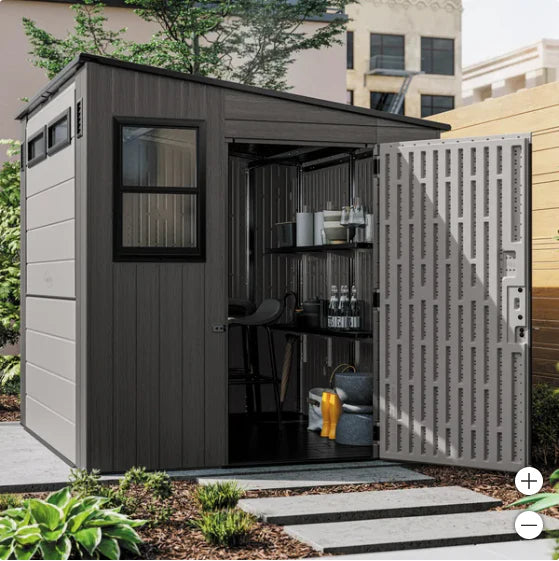 Suncast 8’x7’ Cabana Entertainment Shed - image 4