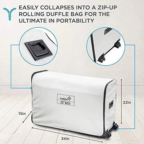 Folding bed-Easy to set up