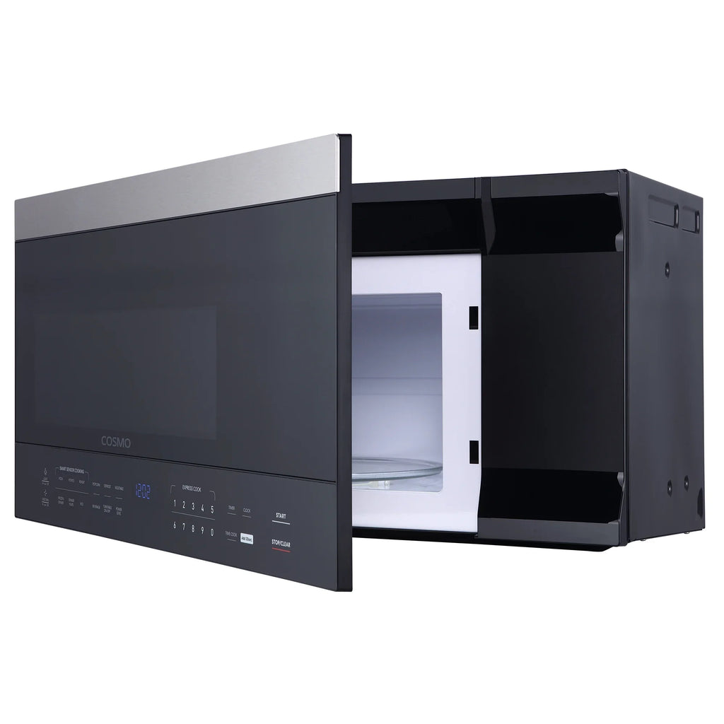 Cosmo 5 Piece Kitchen Appliance Package With 30" Electric Cooktop 24" Single Electric Wall Oven 30" Over-the-range Microwave French Door Refrigerator & 24" Built-in Fully Integrated Dishwasher - image 11