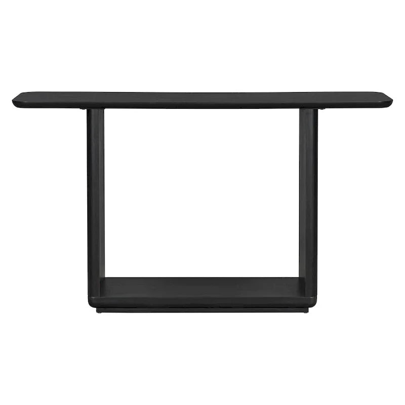 Christopher Knight Home - Mirod Stylish Minimalist Console Table with Curved Corners and U-Base - image 7