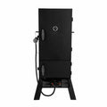 Two Door 30-inch Propane Smoker in Black