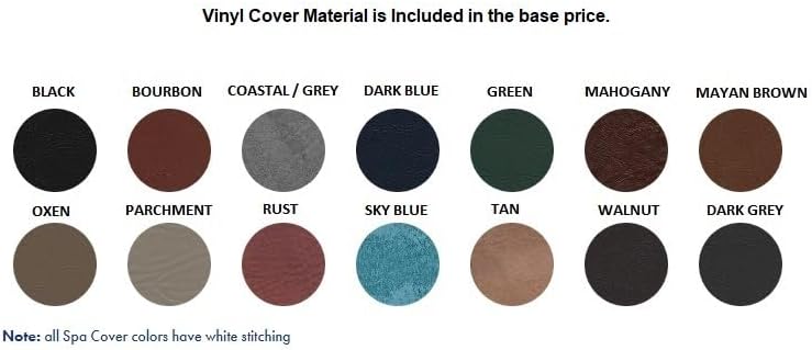 Custom-Made, Durable Hot tub, Spa Cover Replacement, 5 Year Warrantee. EPS Insulation Foam Range 4,5,6" Taper Any Shape and S