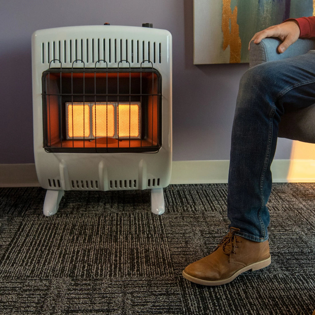 Mr. Heater 20000 BTU Vent Free Radiant Natural Gas Heater F299821 - image 2