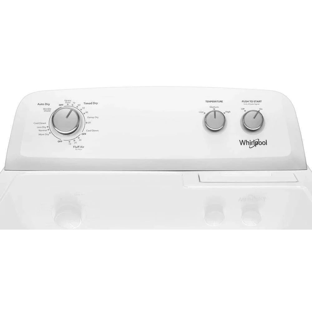 7.0 cu. ft. Electric Dryer, AutoDryTM System, Wrinkle ShieldTM, White - image 4