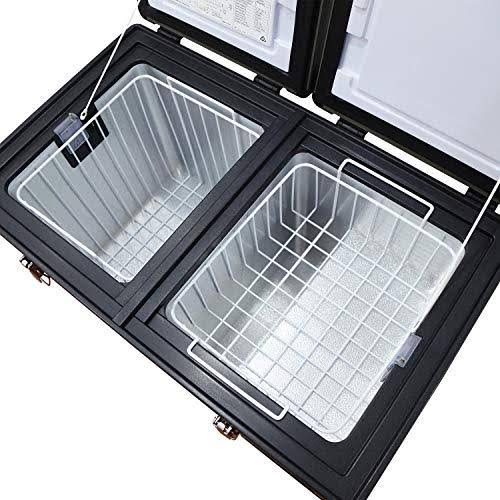 Dual Zone Portable Refrigerator   Secop Compressor 65 Liters