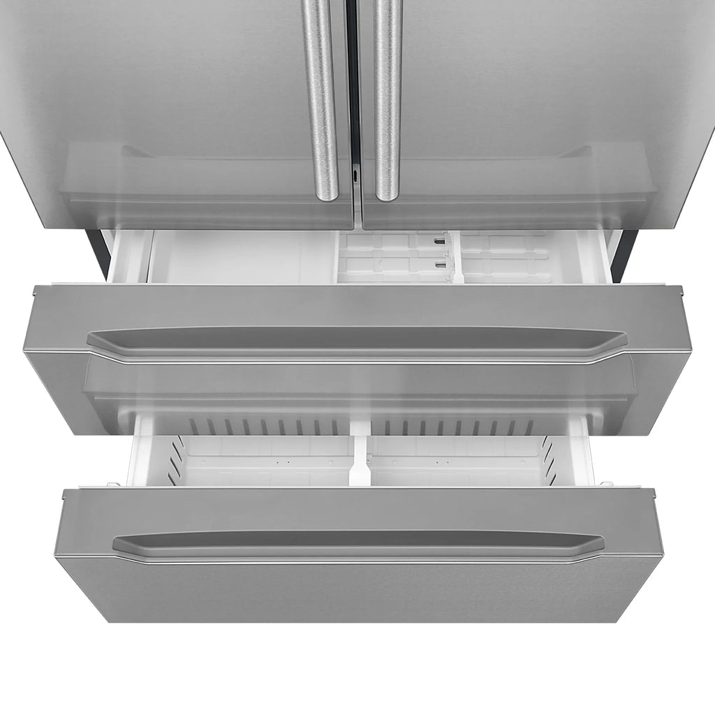 Cosmo 5 Piece Kitchen Appliance Package With 30" Electric Cooktop 24" Single Electric Wall Oven 30" Over-the-range Microwave French Door Refrigerator & 24" Built-in Fully Integrated Dishwasher - image 10