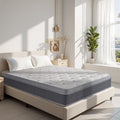 Full Size Mattress in a Box 14 Inch Memory Foam Hybrid Mattress with Pocketed Springs Medium Firm Support Motion Isolation Edge Support Night Trial - image 1