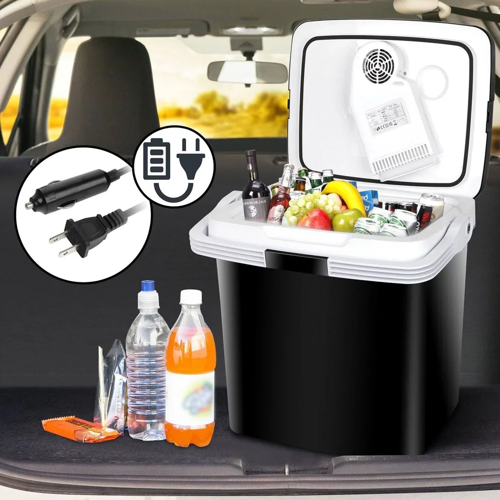 Newest Portable Iceless Thermoelectric Cooler Warmer Low Noise Car Electric Refrigerator Mini Fridge for Car Travel Trip Cami