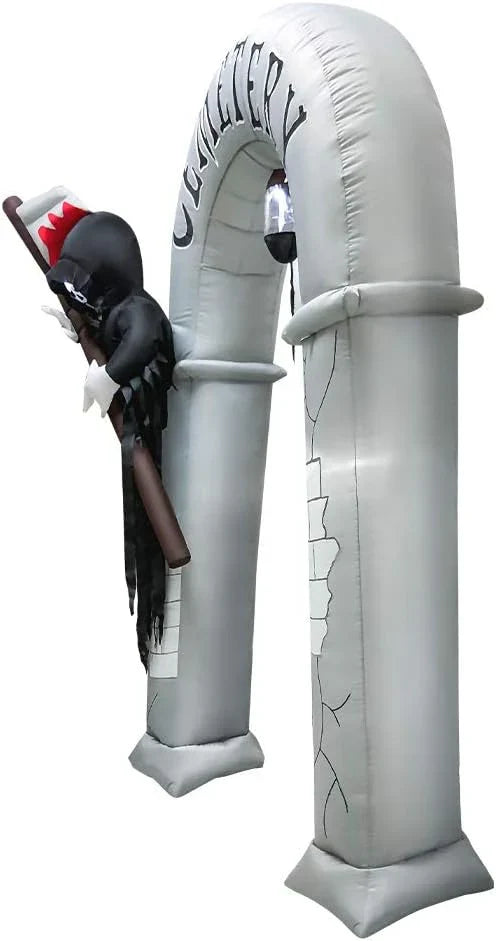 Halloween Inflatable Grim Reaper's Arch, 7.8 ft.