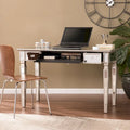 SEI Furniture Wheaton Glamorous Mirror Writing Desk - image 1