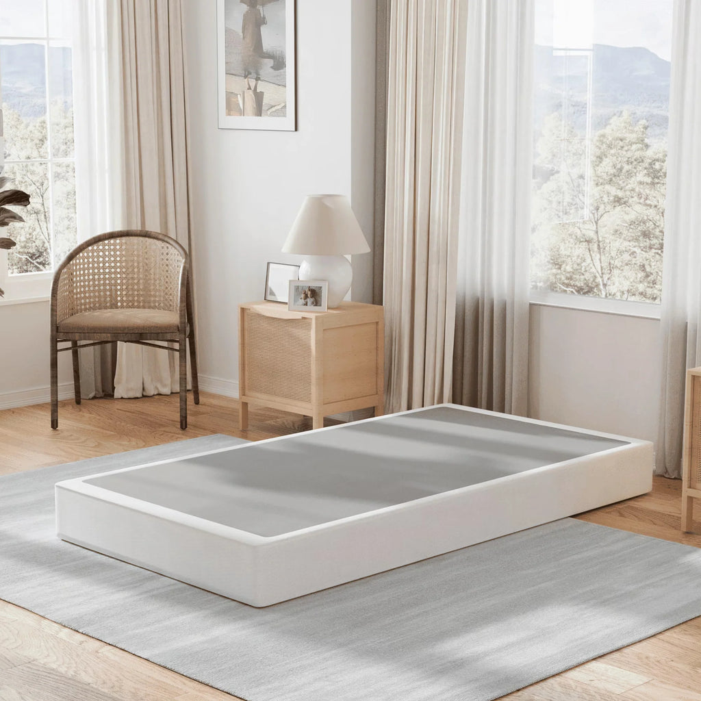ULIESC 7 Inch Full Size Box Spring, Full Box Spring Only, Metal Box Spring Full with Fabric Cover, Sturdy Mattress Foundation, Noise Free, Non-Slip - image 3