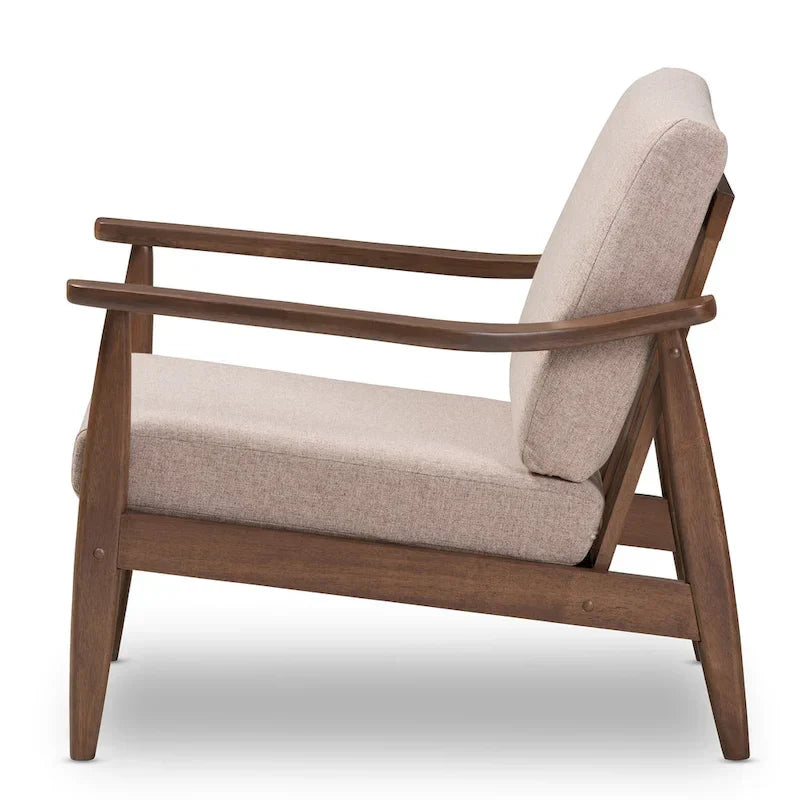 Baxton Studio Mid-Century Modern Lounge Chair - image 17