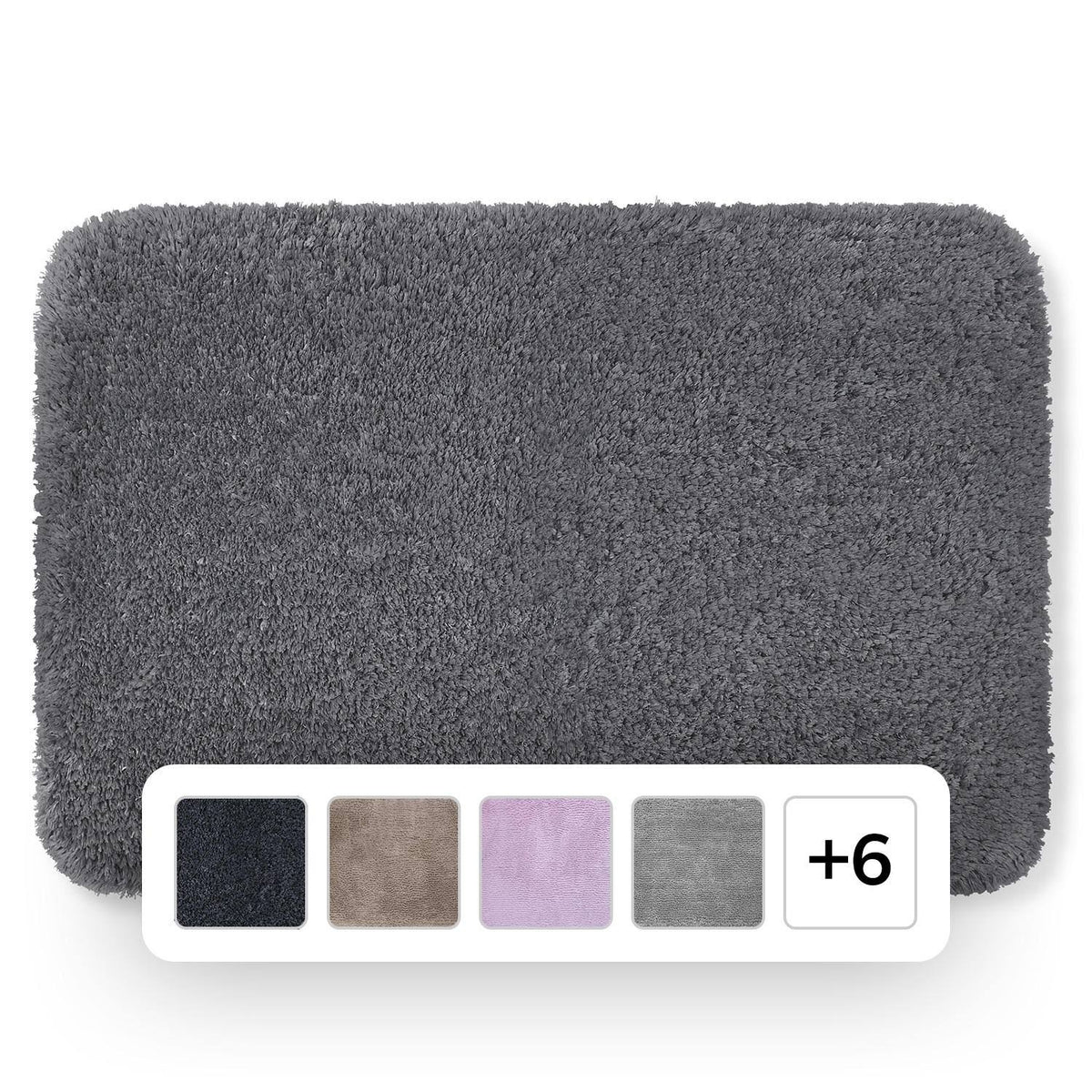 Member's Mark Hotel Premier Collection Bath Rug - Zinc - image 1