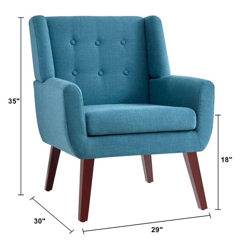 HUIMO Set of 2 Modern Tufted Accent Chair - image 22
