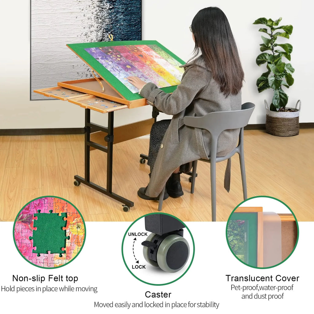 ALL4JIG Adjustable 3 Tilting Angle Portable Drawers - image 6