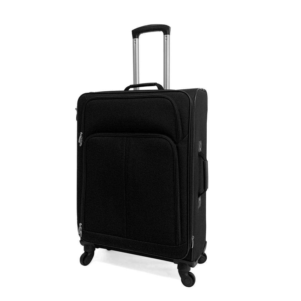Protege 4-Piece Softside Luggage Set, Black - image 4