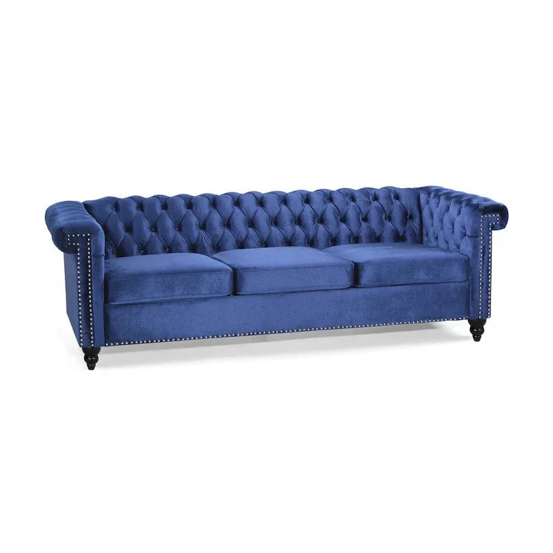 Christopher Knight Home Parkhurst Velvet Tufted Sofa - image 17