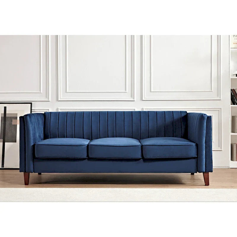Square Design Sofa with Line Tufting - image 26