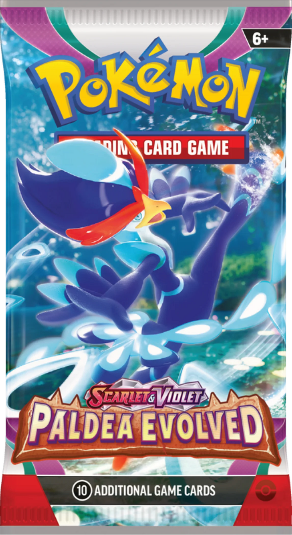 Pokemon Trading Card Game Scarlet & Violet 2 Paldea Evolved Booster Bundle 6 Booster Packs - image 3