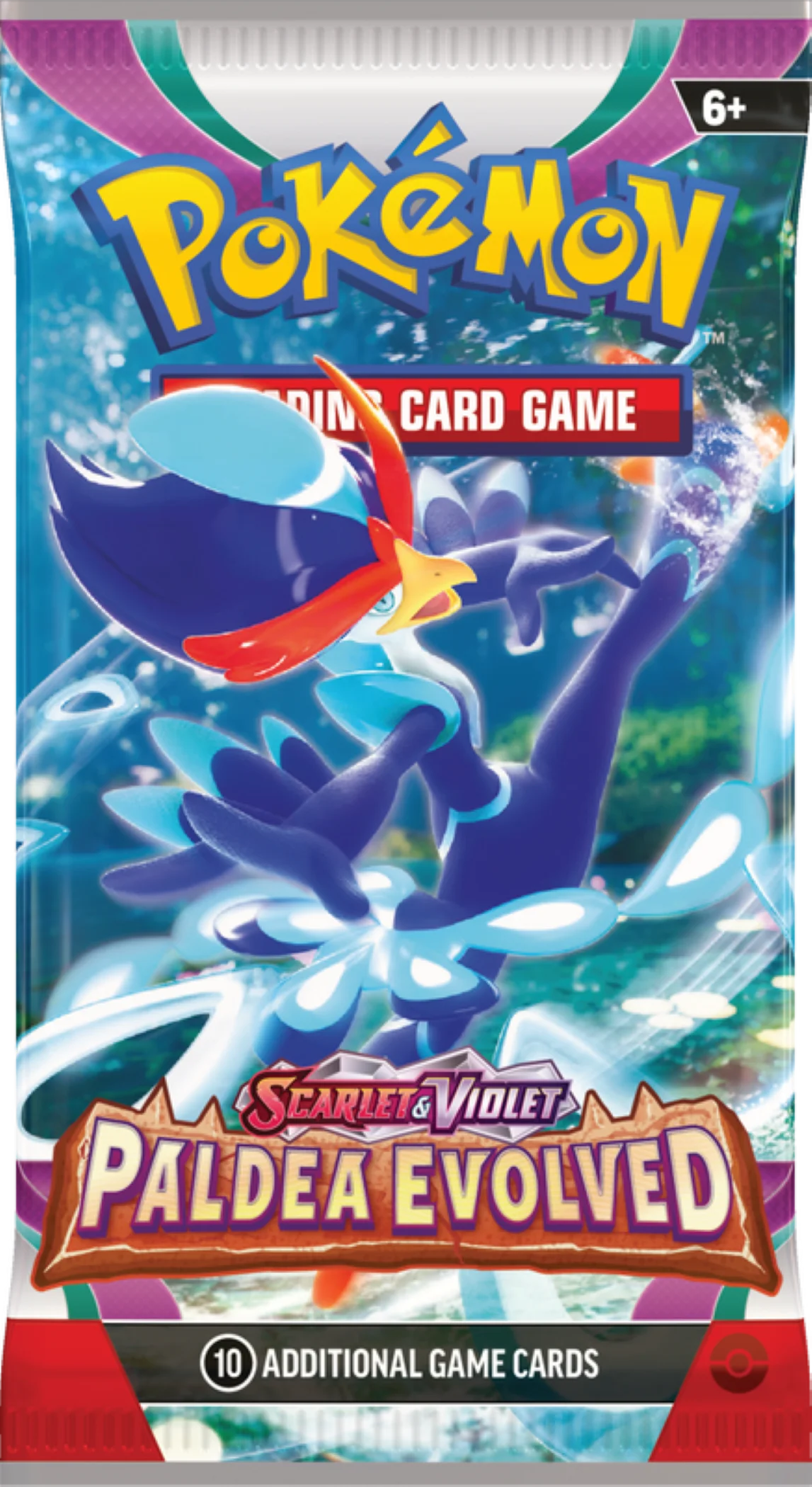 Pokemon Trading Card Game Scarlet & Violet 2 Paldea Evolved Booster Bundle 6 Booster Packs - image 3