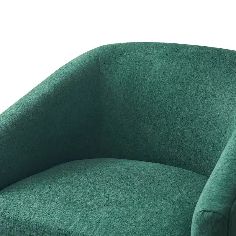LUE BONA Contemporary Upholstered Wooden Barrel Swivel Accent Chair for Living Room - image 31