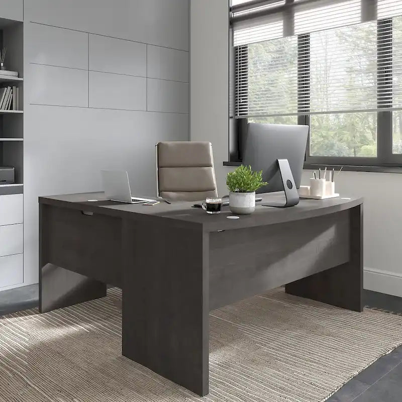 Bush Business Furniture Echo 60W Bow Front Desk - image 12