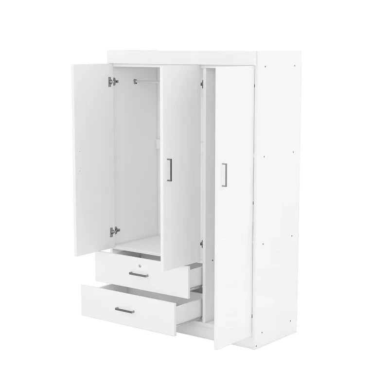 3-Door Wardrobe with 2 Drawers - image 12