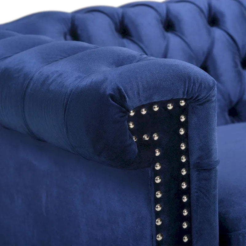 Christopher Knight Home Parkhurst Velvet Tufted Sofa - image 20