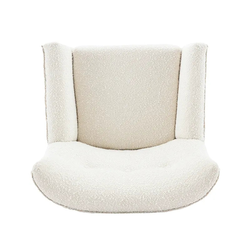 Christopher Knight Home Almond Boucle Tufted Back Accent Chair - image 8